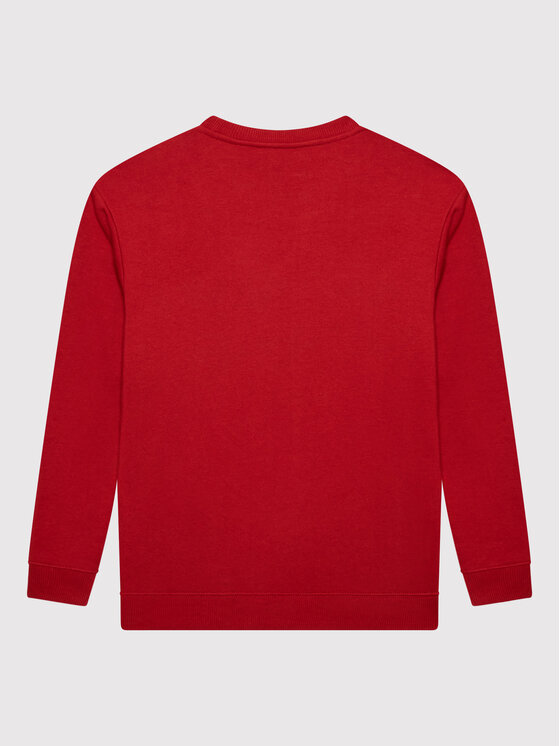 Quiksilver Quiksilver Bluza Smoke EQBFT03791 Czerwony Regular Fit