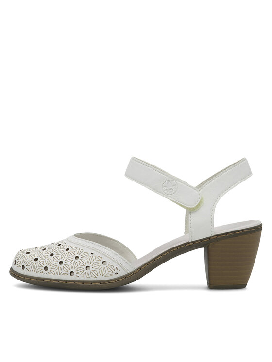 Rieker Rieker Sandali 40991-80 Bela
