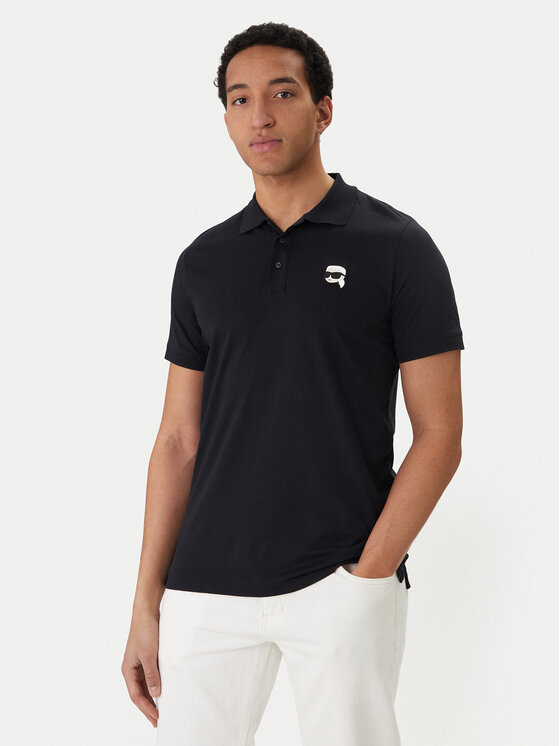 KARL LAGERFELD Tricou polo 745710 562224 Bleumarin Regular Fit