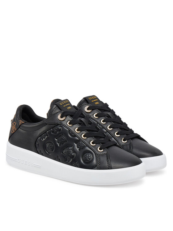 Guess Guess Sneakersy FLJRONF AL12 Čierna