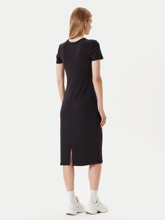 Tommy Jeans Tommy Jeans Rochie de zi DW0DW19721 Negru Slim Fit
