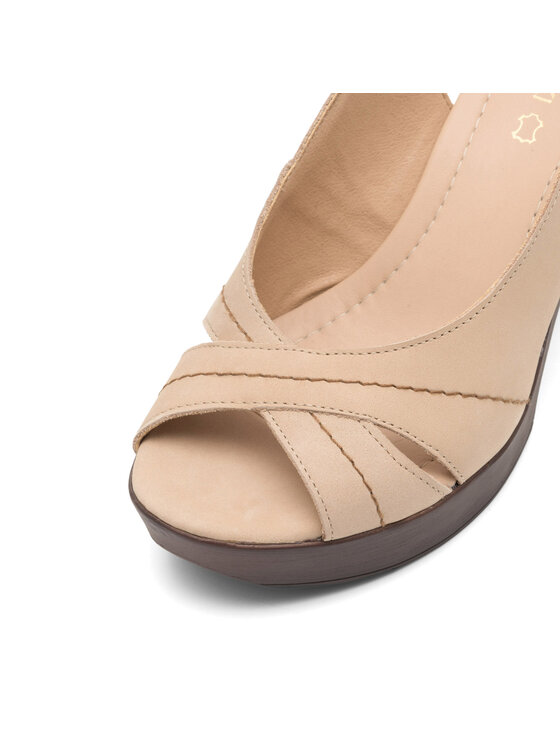 Lasocki Lasocki Sandalen POLTA EST-2025-12 Beige