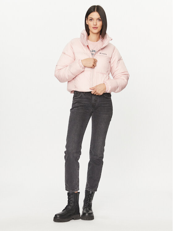 Columbia Columbia Зимно яке Puffect™ Cropped Jacket Розов Regular Fit