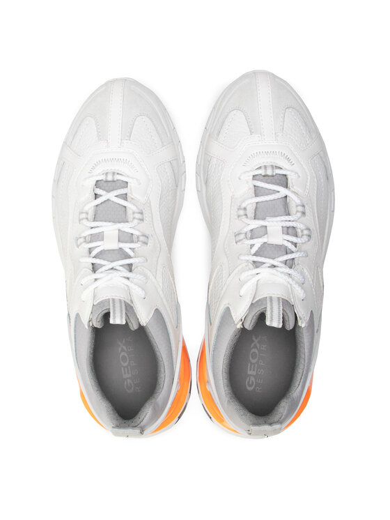 Geox Geox Sneakersy U Grecale B U028ZB 04622 C1352 Bílá