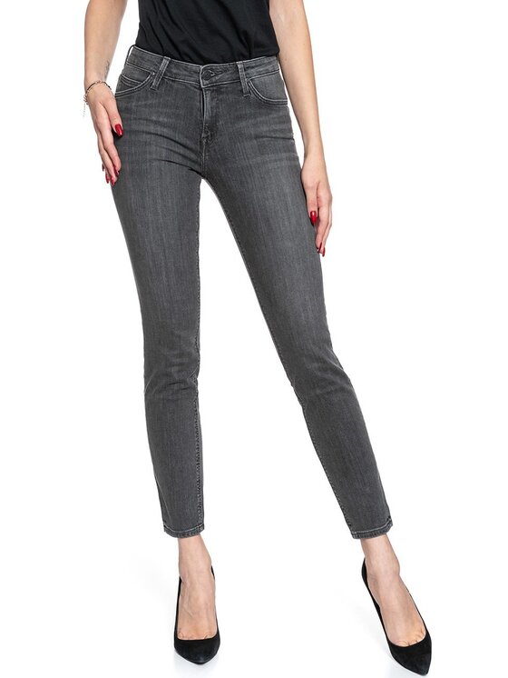 Lee Lee Jeansy ELLY Szary Slim Fit