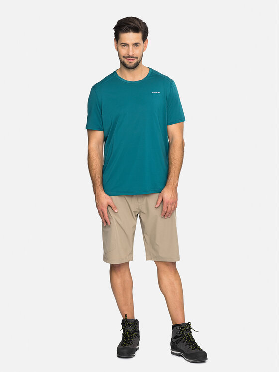 Viking Viking T-Shirt Tover Niebieski Regular Fit
