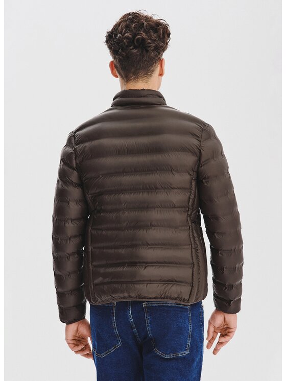 Pako Lorente Pako Lorente Kurtka przejściowa P25WF-5X-001 Brązowy Classic Fit