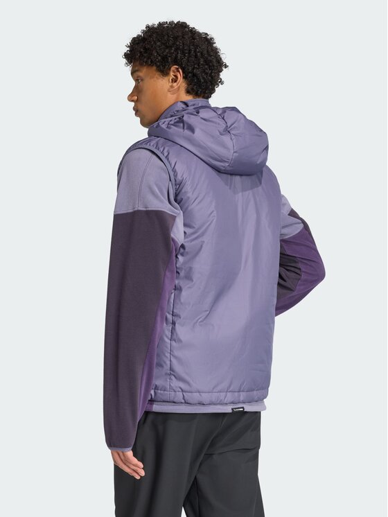 adidas adidas Kamizelka 140893 Fioletowy Regular Fit