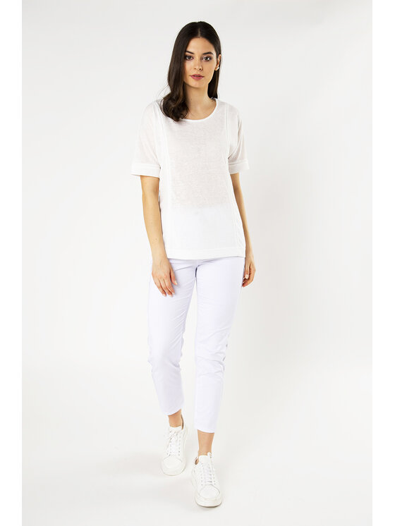 QUIOSQUE QUIOSQUE Halenka 22-TD-BS8 Écru Regular Fit