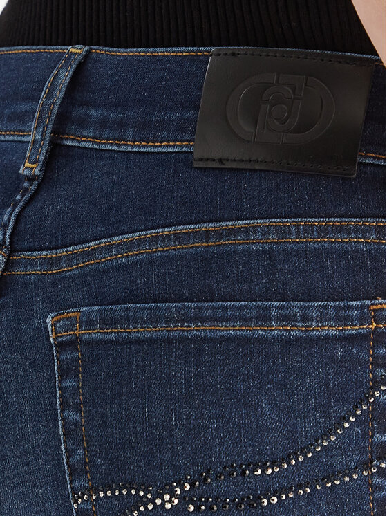 Liu Jo Liu Jo Jeans hlače UF5061 DS615 Mornarsko modra Regular Fit