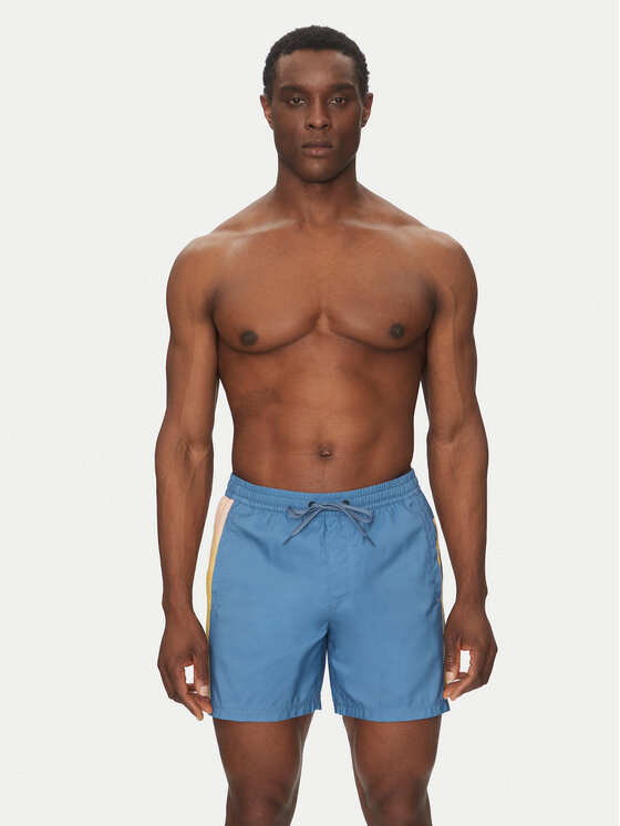 Quiksilver Quiksilver Szorty plażowe EQYJV04136 Niebieski Regular Fit