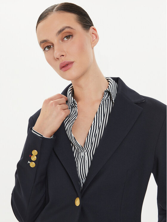 Tommy Hilfiger Tommy Hilfiger Sakko WW0WW42246 Dunkelblau Slim Fit