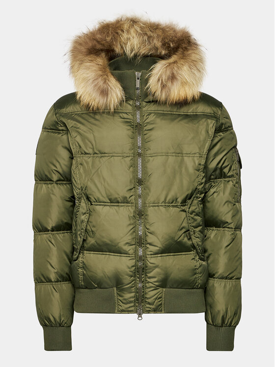 Bomboogie Daunenjacke JM603PTNIW3 Grün Regular Fit | Modivo.de
