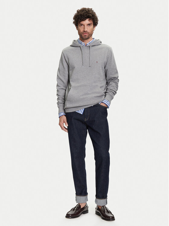 Tommy Hilfiger Tommy Hilfiger Суитшърт Essential MW0MW37235 Сив Regular Fit