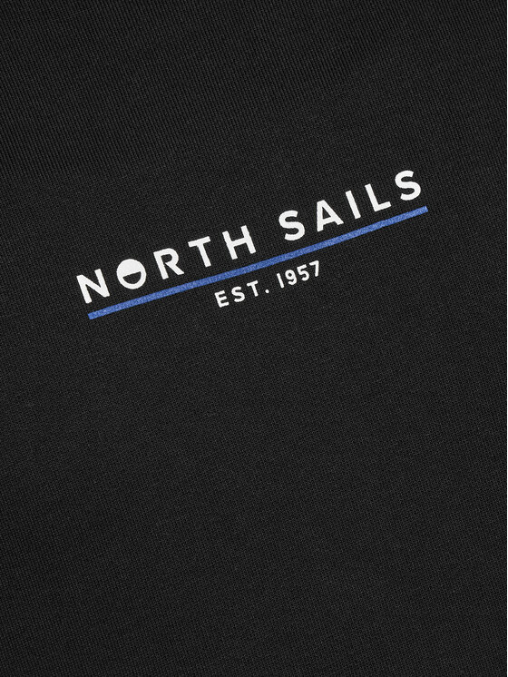 North Sails North Sails Μπλούζα 691226 Μαύρο Comfort Fit
