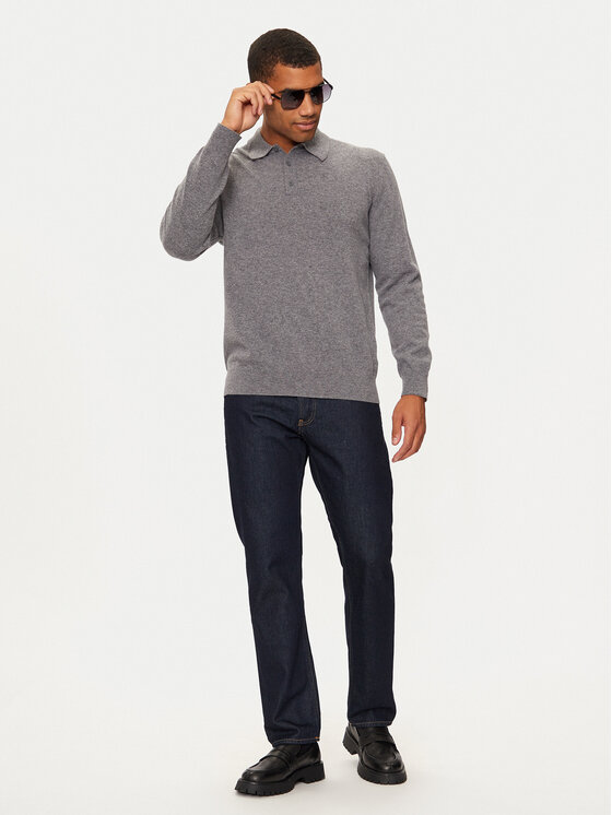 United Colors Of Benetton United Colors Of Benetton Džemper 1002U301C Siva Regular Fit