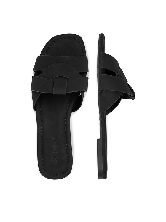 JENNY JENNY Pantoletten CE0-R25SS09615 Schwarz