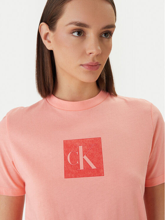 Calvin Klein Jeans Calvin Klein Jeans T-krekls LV047F819G Oranžs Classic Fit