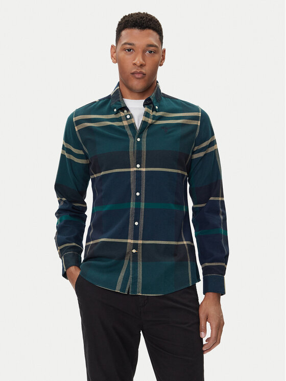 Barbour Barbour Kampsun Case Fair MKN1027BK52 Must Regular Fit