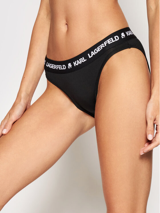 KARL LAGERFELD KARL LAGERFELD Set bikini gaćica﻿ Logo Set 211W2127 Crna