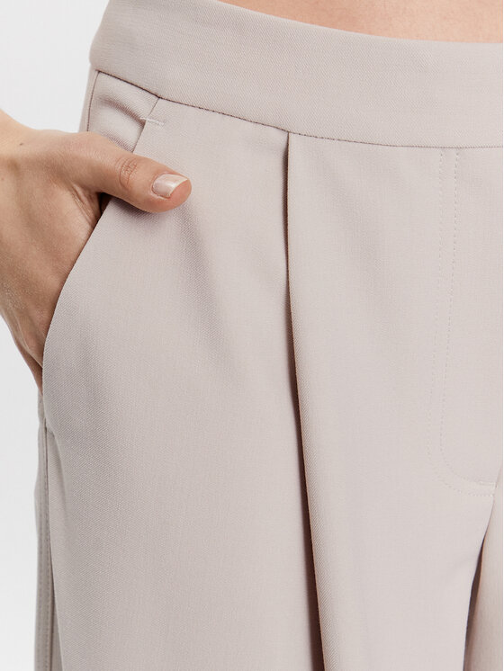 Calvin Klein Calvin Klein Pantaloni di tessuto K20K205861 Beige Relaxed Fit