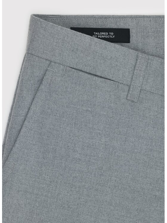 Pako Lorente Pako Lorente Chinosy P26WF-WX-004 Szary Slim Fit