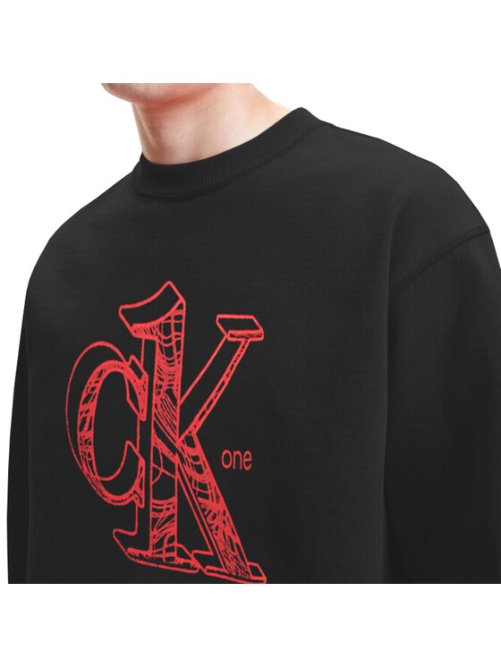 Calvin Klein Calvin Klein Mikina REGULAR Černá Regular Fit