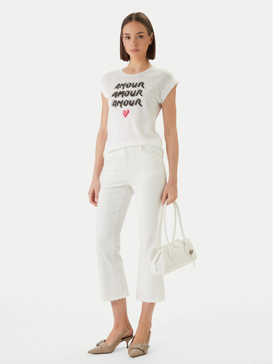 Morgan Morgan Teksad 261-PAKELO1 Valge Slim Fit