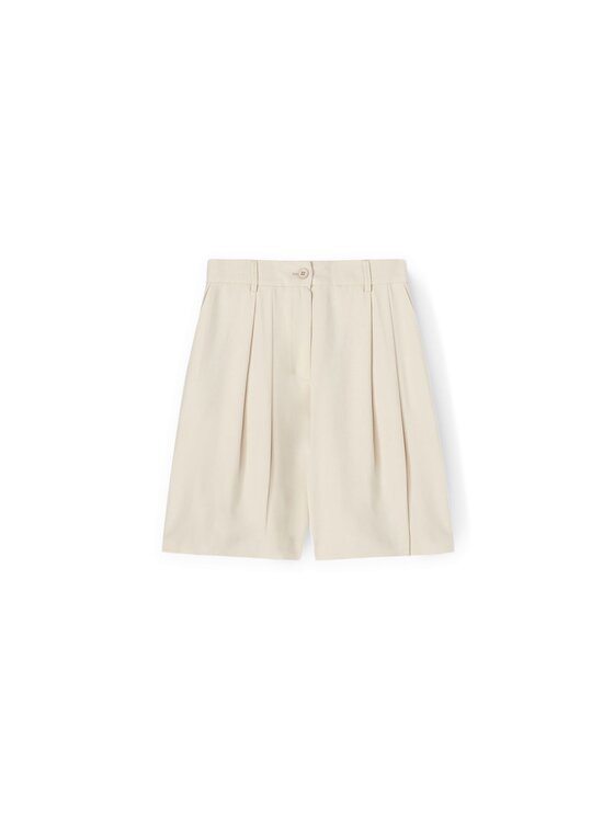 Motivi Motivi Pantaloncini P068W000824N002 Écru Regular Fit