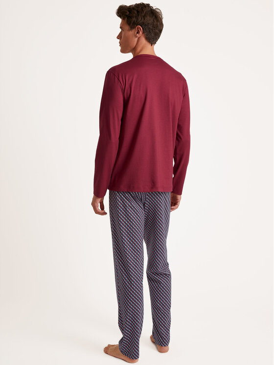 Calida Calida Pyžamo 47380 Červená Regular Fit