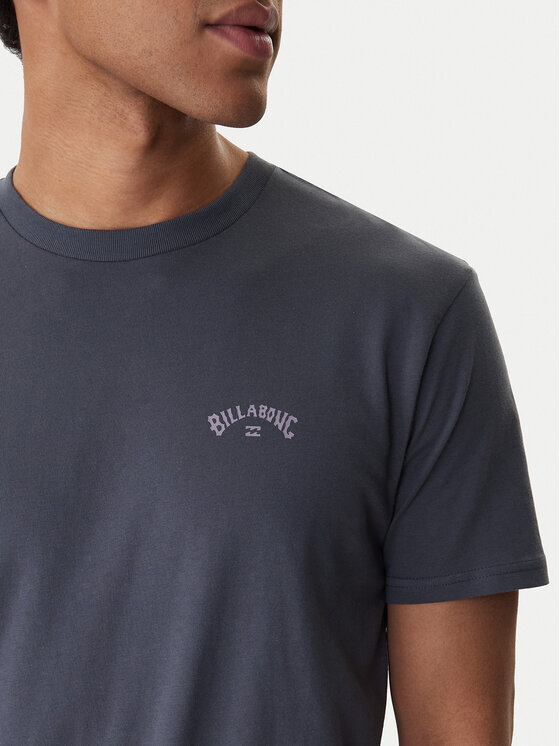 Billabong Billabong T-shirt Arch Wave C1SS65BIP2 Siva Regular Fit