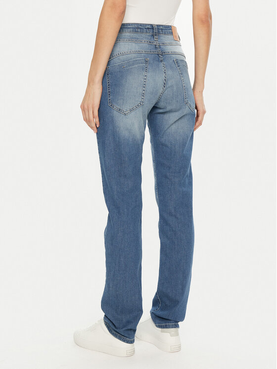 Please Please Traperice P0VVBQ2W6E Plava Cropped Fit