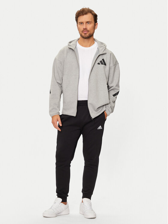 adidas adidas Džemperis Z.N.E. JF2450 Pilka Regular Fit