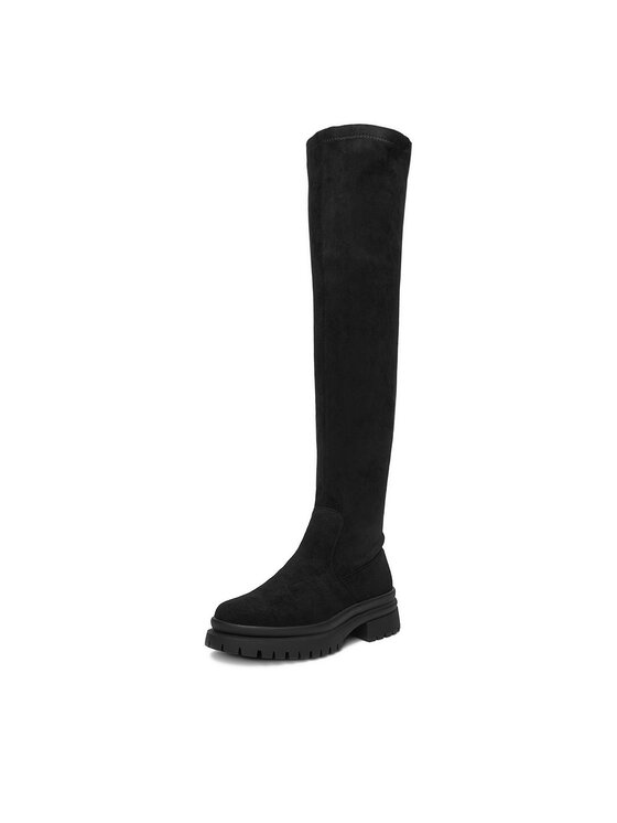 DeeZee DeeZee Čizme preko koljena HX24003-1 Crna
