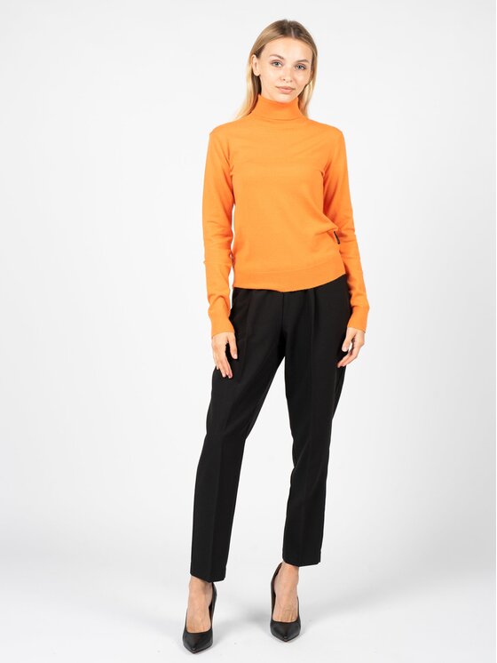 Silvian Heach Silvian Heach Maglione PGA22144LU | Nunteg Arancione Slim Fit