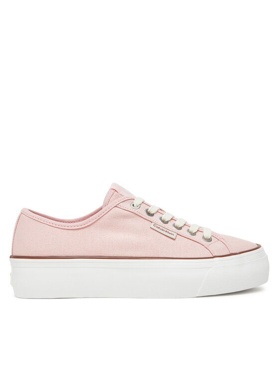 Calvin Klein Jeans Tenisky Vulc Flatform Ctn Logo Tag YW0YW01838 Ružová