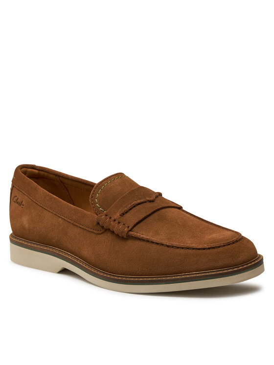 Clarks Clarks Loaferice Atticus Ltslip 26176086 Smeđa