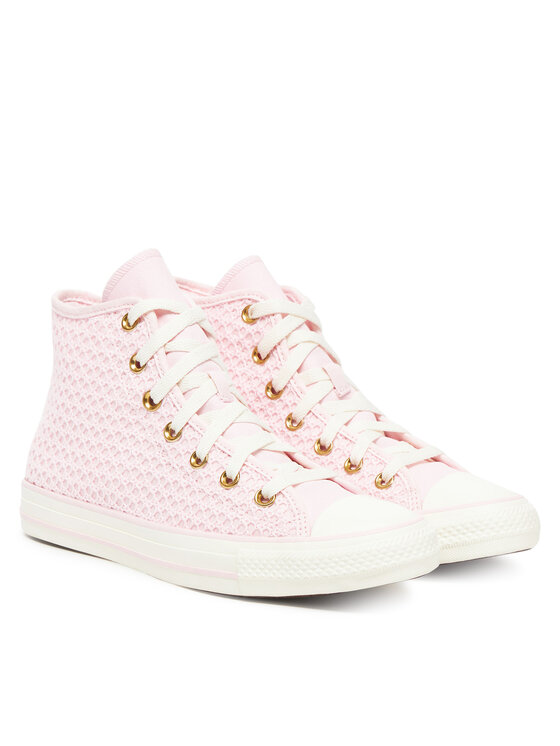 Converse Converse Кецове Chuck Taylor All Star Knit Hi A13643C Розов