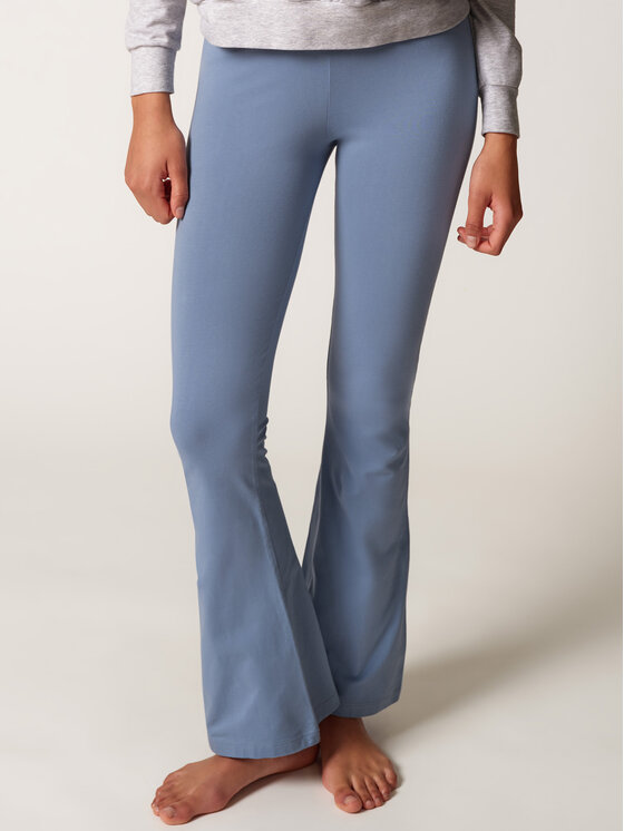 Skiny Skiny Dámske nohavice 82619 Modrá Slim Fit