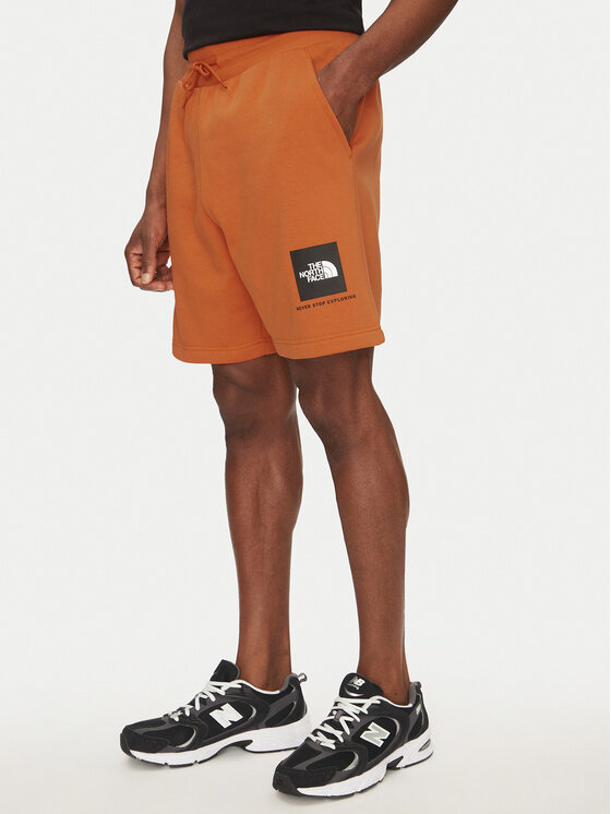 The North Face The North Face Sportovní kraťasy Nse Box NF0A8C1J Hnědá Regular Fit