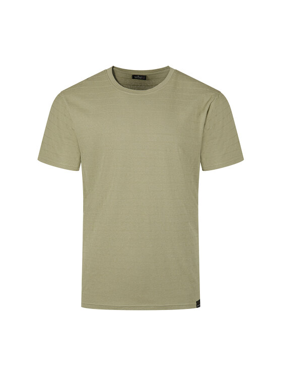 Cross Jeans Cross Jeans T-Shirt 16159-003 Khaki Regular Fit