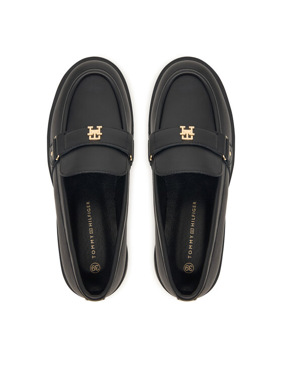 Tommy Hilfiger Tommy Hilfiger Loafersy T3A4-35141-1355999 S Czarny