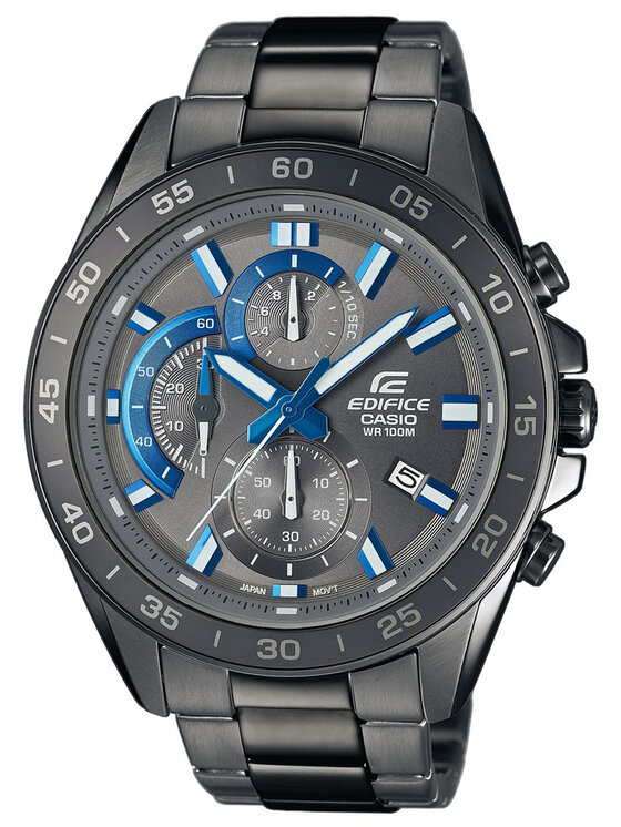 Casio Casio Ρολόι EFV-550GY-8AVUEF Μαύρο