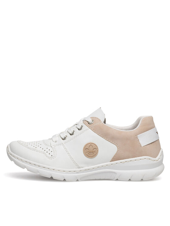 Rieker Rieker Sneakersy L3214-80 Biela