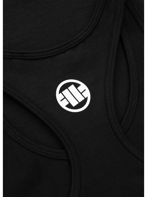 PITBULL PITBULL Tank top Tank Top damski Rib PITBULL R XL Czarny Regular Fit