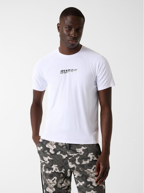 Guess Guess T-Shirt 180420 Biały Classic Fit
