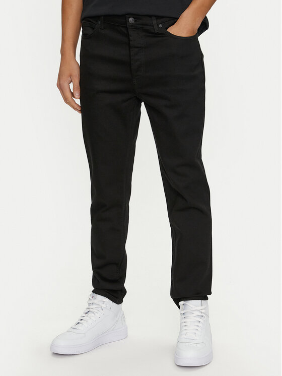 Hugo Jeans 50517545 Nero Tapered Fit, taglia : 34_34