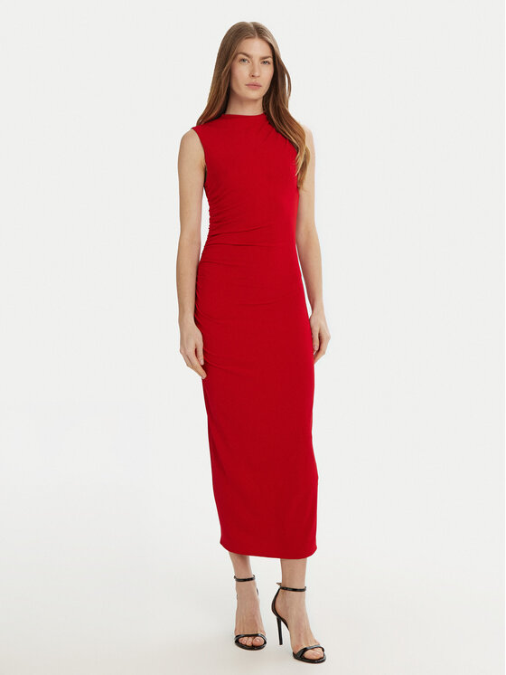 Marella Marella Rochie de zi Nef 2513621061 Roșu Slim Fit