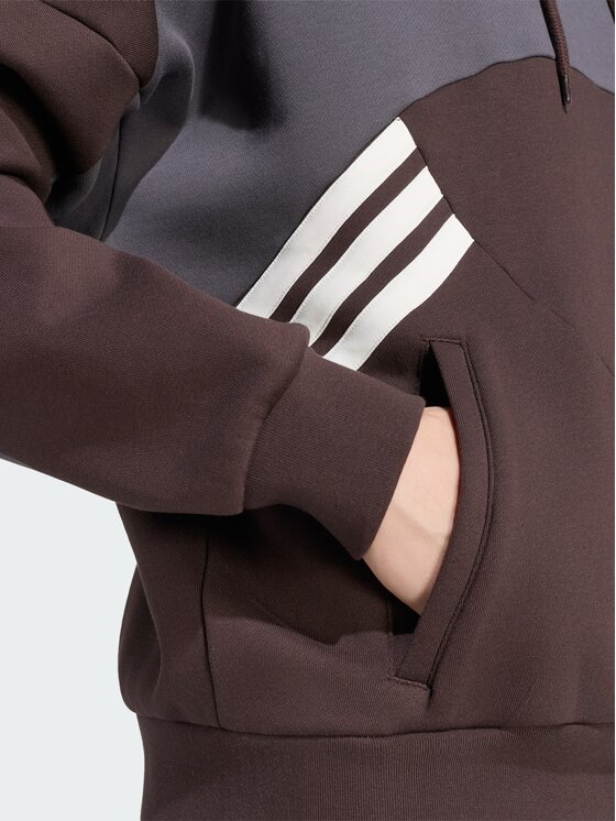 adidas adidas Bluza 170309 Brązowy Loose Fit