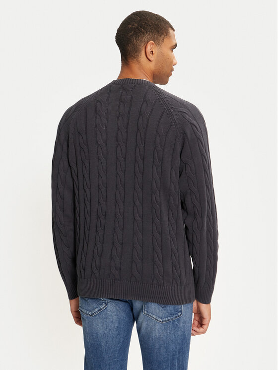 Pepe Jeans Pepe Jeans Sweter Camdem PM702455 Granatowy Regular Fit